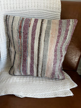 Load image into Gallery viewer, Turkish Kilim Stripe Pillow