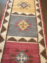 Load image into Gallery viewer, Vintage Turkish Colorful Runner Rug