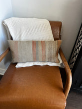 Load image into Gallery viewer, Vintage Turkish Rug Pillow Tan