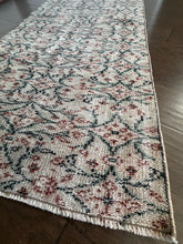 Load image into Gallery viewer, Vintage Turkish Ecru and Rust Accent Rug