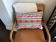 Load image into Gallery viewer, Vintage Turkish Kilim Geometric Rug Pillow