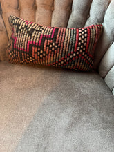 Load image into Gallery viewer, Turkish Multicolor Herki Rug Pillow
