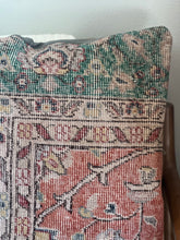 Load image into Gallery viewer, Vintage Turkish Rug Pillow Brick