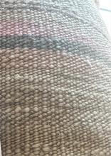 Load image into Gallery viewer, Vintage Turkish Kilim Stripe Rug Pillow