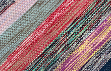 Load image into Gallery viewer, Vintage Rainbow Turkish Runner Rug