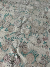 Load image into Gallery viewer, Vintage Turkish Peach Floral Faded Accent Rug