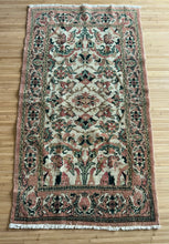 Load image into Gallery viewer, Vintage Turkish Salmon, Pink and Green Accent Rug