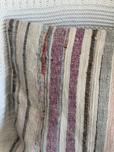 Load image into Gallery viewer, Turkish Kilim Stripe Pillow