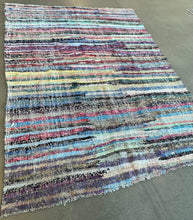 Load image into Gallery viewer, Vintage Rainbow Turkish Area Rug