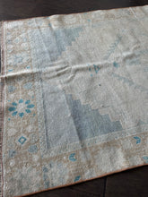 Load image into Gallery viewer, Vintage Ecru, Tan Turkish Runner Rug