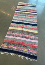 Load image into Gallery viewer, Vintage Rainbow Turkish Runner Rug