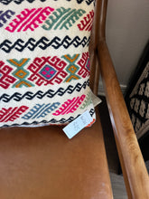 Load image into Gallery viewer, Vintage Turkish Kilim Geometric Rug Pillow