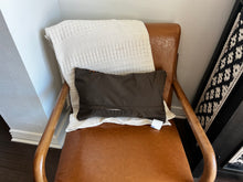 Load image into Gallery viewer, Vintage Turkish Rug Pillow Brown and Blue