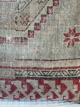 Load image into Gallery viewer, Vintage Tan and Rust Turkish Rug Pillow