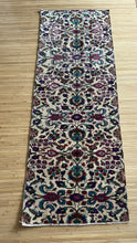 Load image into Gallery viewer, Vintage Turkish Turquoise and Ruby Runner Rug
