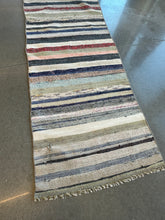 Load image into Gallery viewer, Vintage Rainbow Turkish Runner Rug
