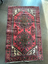 Load image into Gallery viewer, Vintage Turkish Pink and Brown Accent Rug