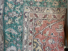 Load image into Gallery viewer, Vintage Turkish Rug Pillow Brick