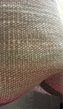 Load image into Gallery viewer, Vintage Turkish Kilim Stripe Rug Pillow