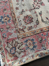 Load image into Gallery viewer, Vintage Turkish Berry and Rust Accent Rug