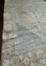 Load image into Gallery viewer, Vintage Ecru, Tan Turkish Runner Rug