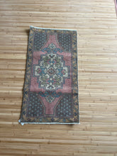 Load image into Gallery viewer, Vintage Turkish Pink and Blue Ruggie