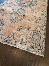 Load image into Gallery viewer, Vintage Turkish Faded Persimmon Runner Rug