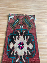 Load image into Gallery viewer, Vintage Turkish Maroon Ruggie Rug