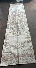 Load image into Gallery viewer, HOLD for S. Lawrence Vintage Turkish Ivory and Pink Rug