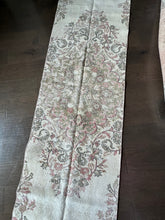 Load image into Gallery viewer, HOLD for S. Lawrence Vintage Turkish Ivory and Pink Rug