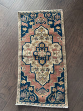 Load image into Gallery viewer, Vintage Turkish Navy and pink Ruggie
