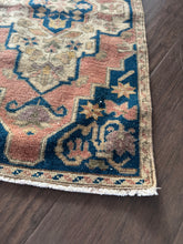 Load image into Gallery viewer, Vintage Turkish Navy and pink Ruggie