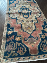 Load image into Gallery viewer, Vintage Turkish Navy and pink Ruggie