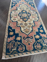 Load image into Gallery viewer, Vintage Turkish Navy and pink Ruggie
