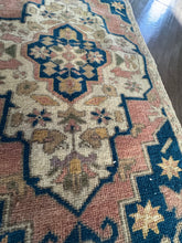 Load image into Gallery viewer, Vintage Turkish Navy and pink Ruggie