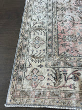 Load image into Gallery viewer, Vintage Turkish Coral and Ivory Area Rug