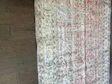 Load image into Gallery viewer, Vintage Turkish Coral and Ivory Area Rug
