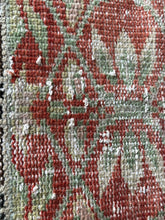 Load image into Gallery viewer, Vintage Turkish Brick, Ivory and Charcoal Runner Rug