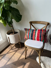 Load image into Gallery viewer, Vintage Striped Turkish Rug Pillow