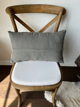Load image into Gallery viewer, Vintage Turkish Lumbar Stripe Rug Pillow