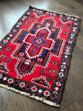 Load image into Gallery viewer, Vintage Turkish Red Accent Rug
