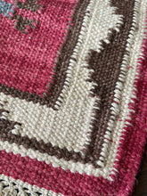 Load image into Gallery viewer, Vintage Turkish Kilim Aztec Rug