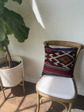 Load image into Gallery viewer, Vintage Turkish Kilim Rug Pillow