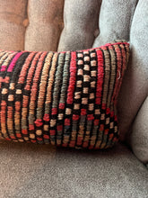 Load image into Gallery viewer, Turkish Multicolor Herki Rug Pillow
