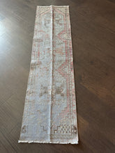 Load image into Gallery viewer, Vintage Faded Turkish Mini Runner Rug
