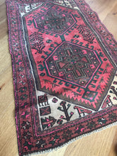 Load image into Gallery viewer, Vintage Turkish Pink and Brown Accent Rug
