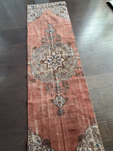 Load image into Gallery viewer, Vintage Turkish Rust Runner Rug

