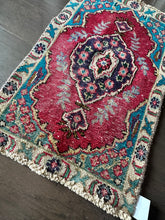 Load image into Gallery viewer, Vintage Turkish Red, blue and Navy Ruggie
