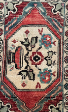 Load image into Gallery viewer, Vintage Red Floral Turkish Ruggie
