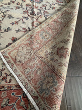 Load image into Gallery viewer, Vintage Turkish Berry and Rust Accent Rug
